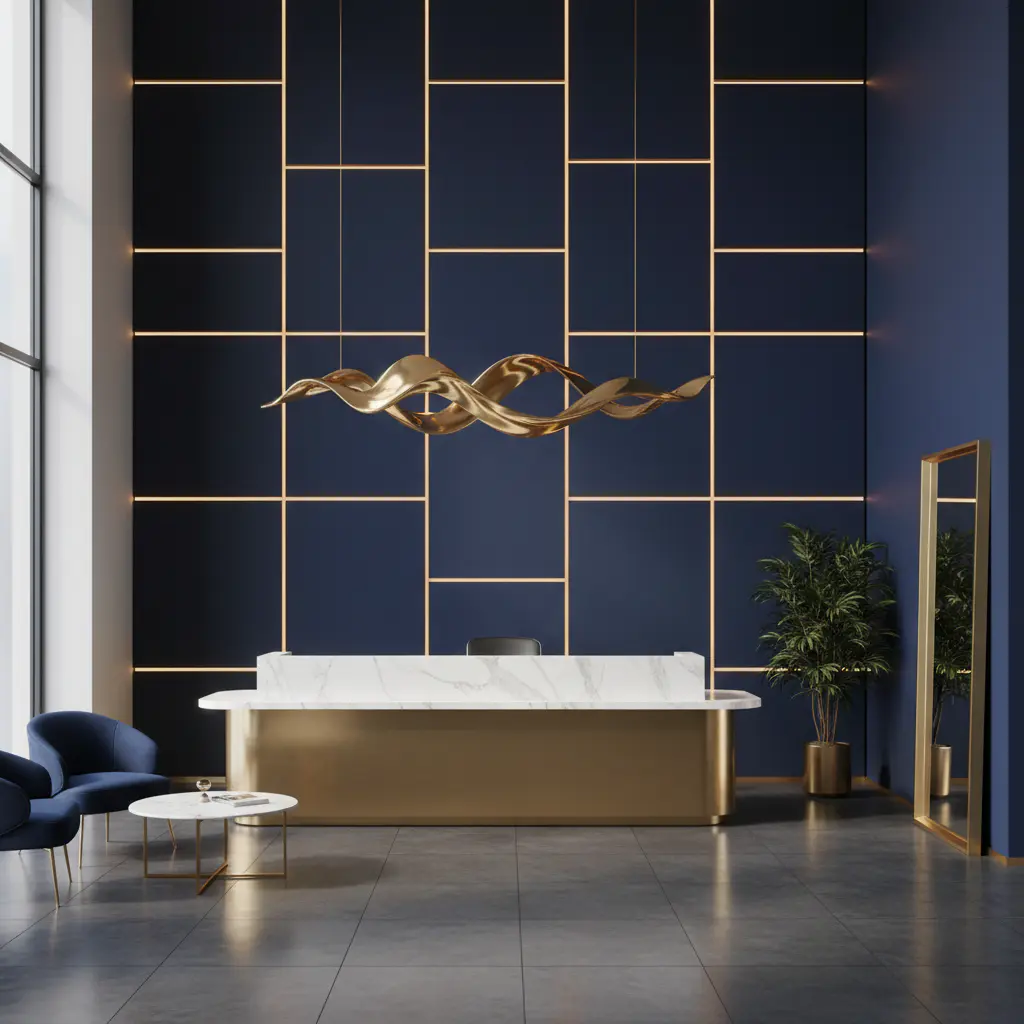 Premium office lobby